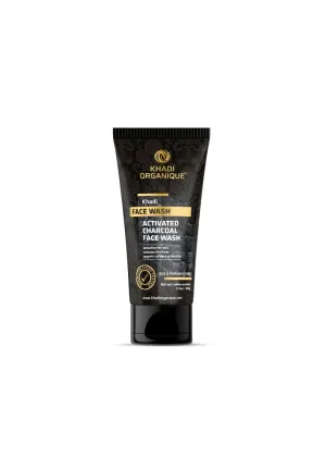 Active Bamboo Charcoal Face Wash - Khadi Organique