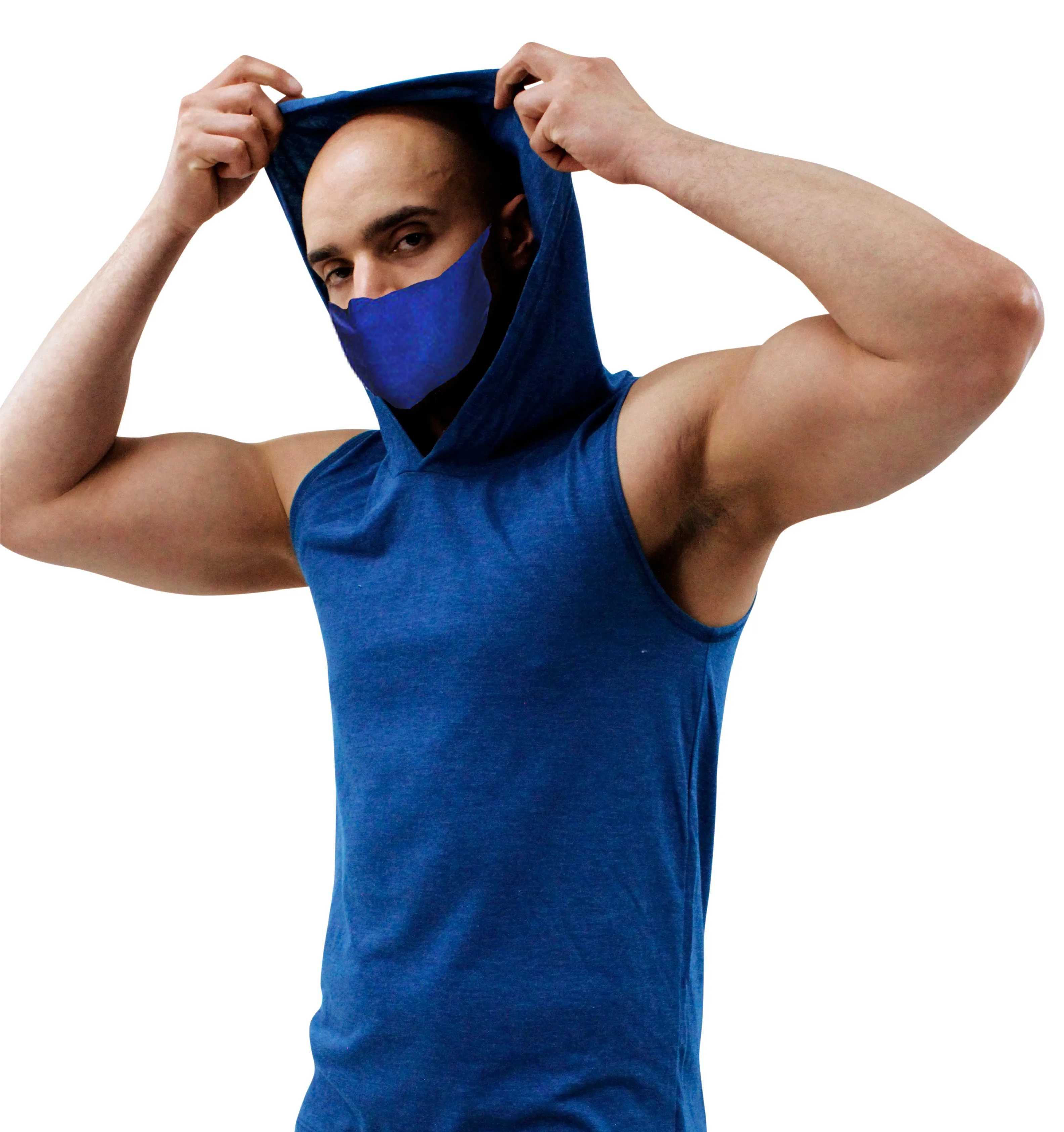 Adjustable Elastic Fabric Face Mask with Clasp (Won't Hurt Ears)