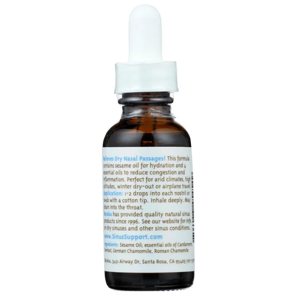 Baraka Dry Nose Nasal Moisturizer - Organic Essential Oils