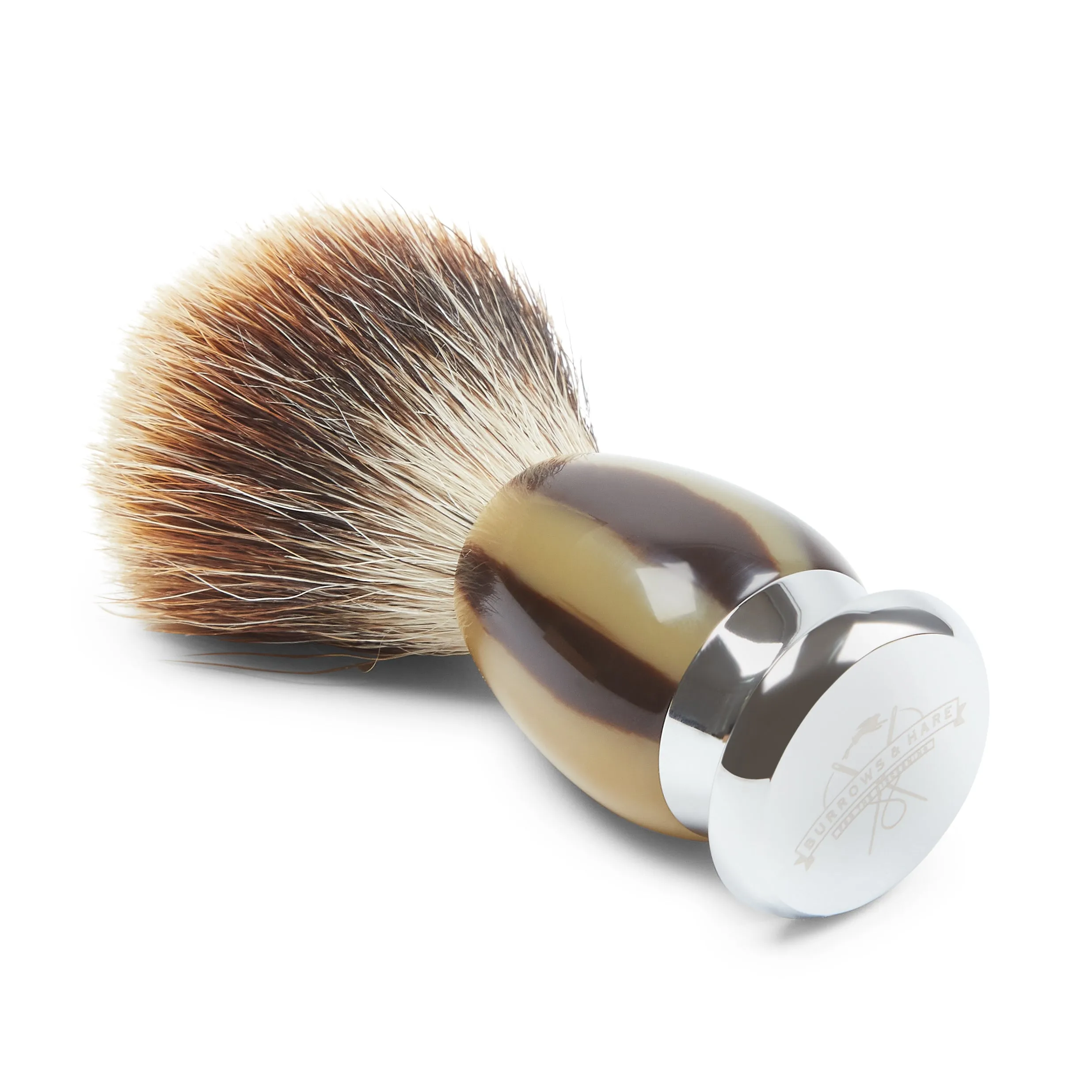 Burrows & Hare Silvertip Badger Bristle Shaving Brush - Resin
