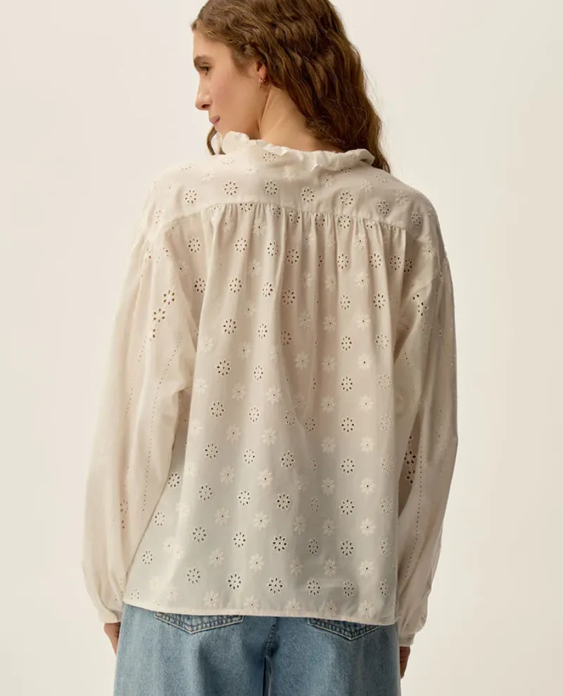 Des Petits Hauts Satine Cream Shirt