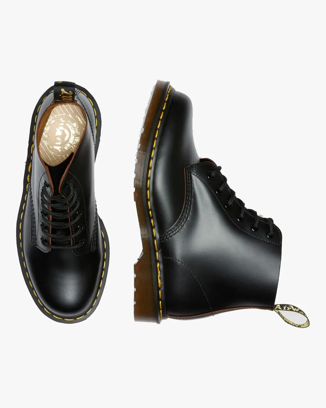 Dr Martens Made In England Vintage 101 Boots - Black Quilon