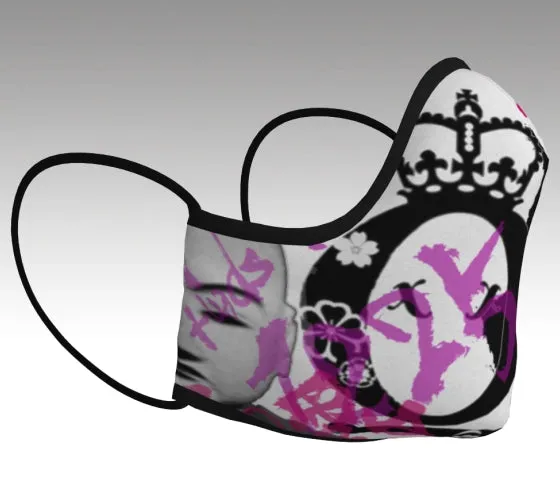 Hojo Masako Graffiti Decorative Face Mask