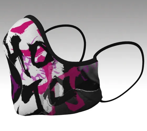 Hojo Masako Graffiti Decorative Face Mask