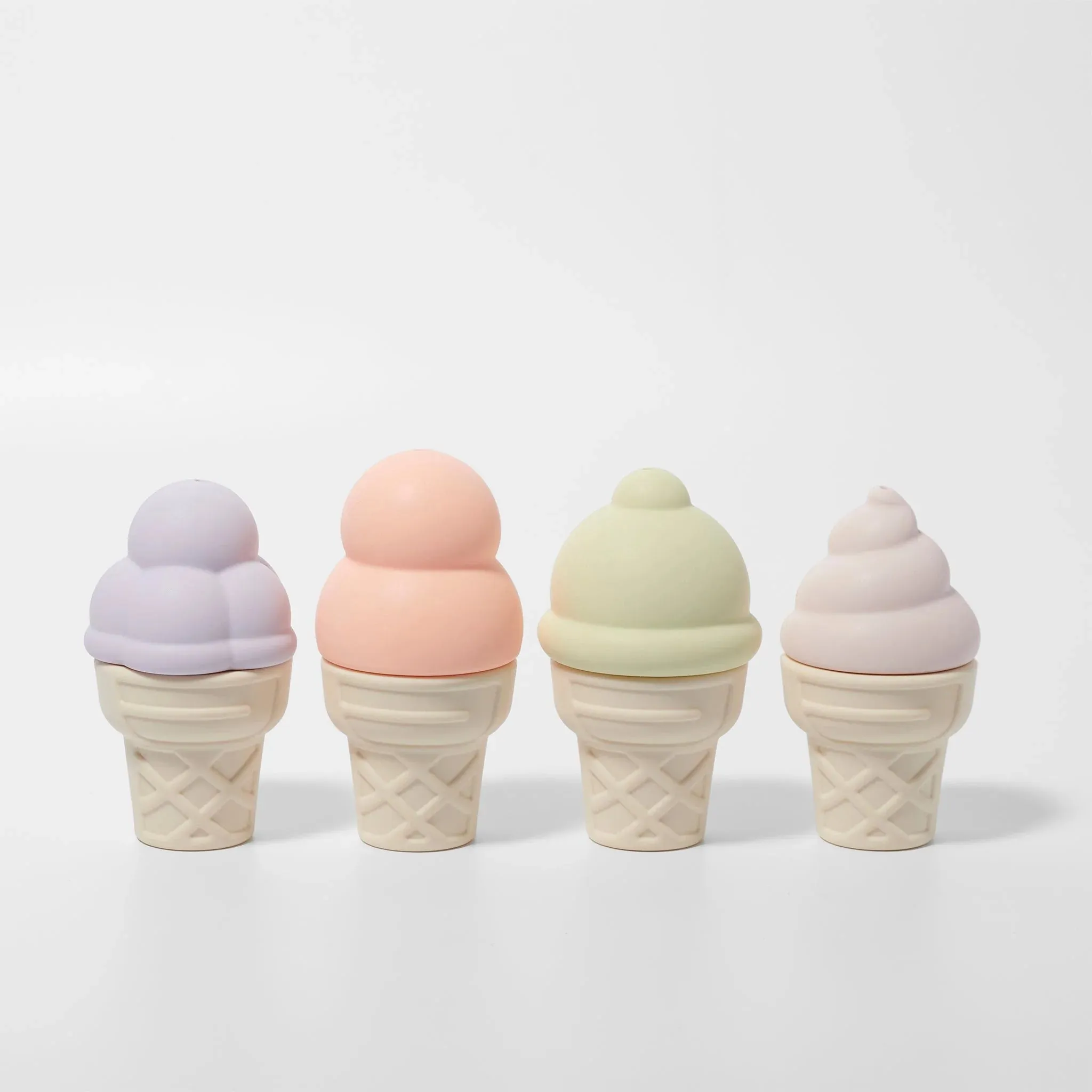 Ice Cream Splash Toys - Apple Sorbet Multi - Set of 4