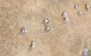 Jacqueline Kent Pearl Face Mask Chain