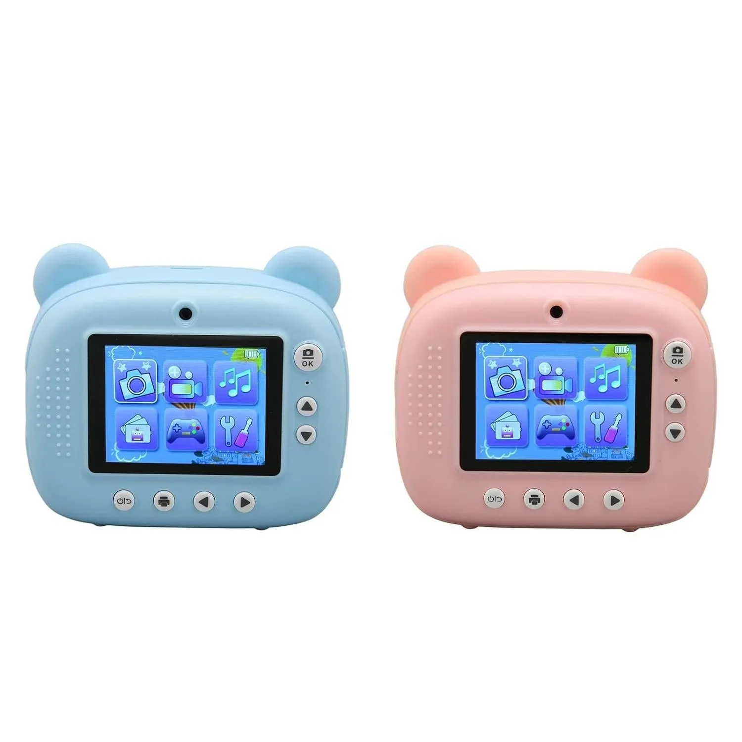 Kids Instant Print Digital Camera with Video Recorder & 32GB Memory Card