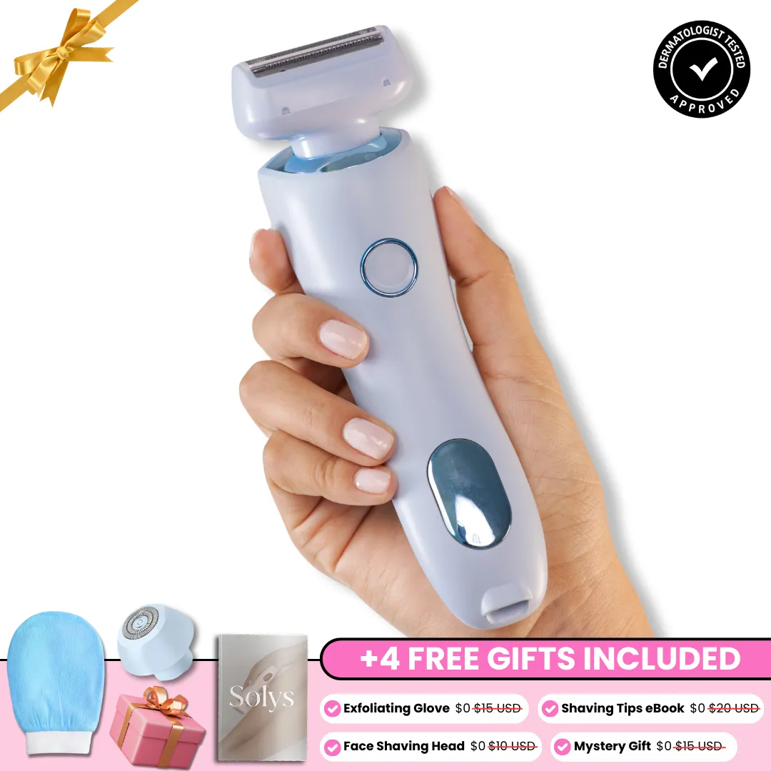 LAST DAY SALE 49% OFFPerfect for any skin - Lux 3-in-1 Smooth Shave Razor