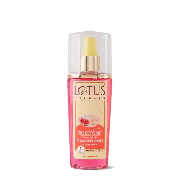 Lotus Herbals Rosetone Rose Petals Facial Skin Toner - 100 ml