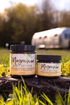 Magnesium Body Butter with Calendula 4oz