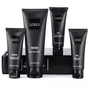 Mens Skincare Kit Includes Foaming-مجموعة العناية
