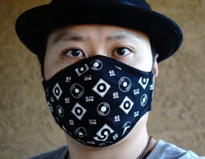 Mo’ Time Mo’ Records Print Face Mask