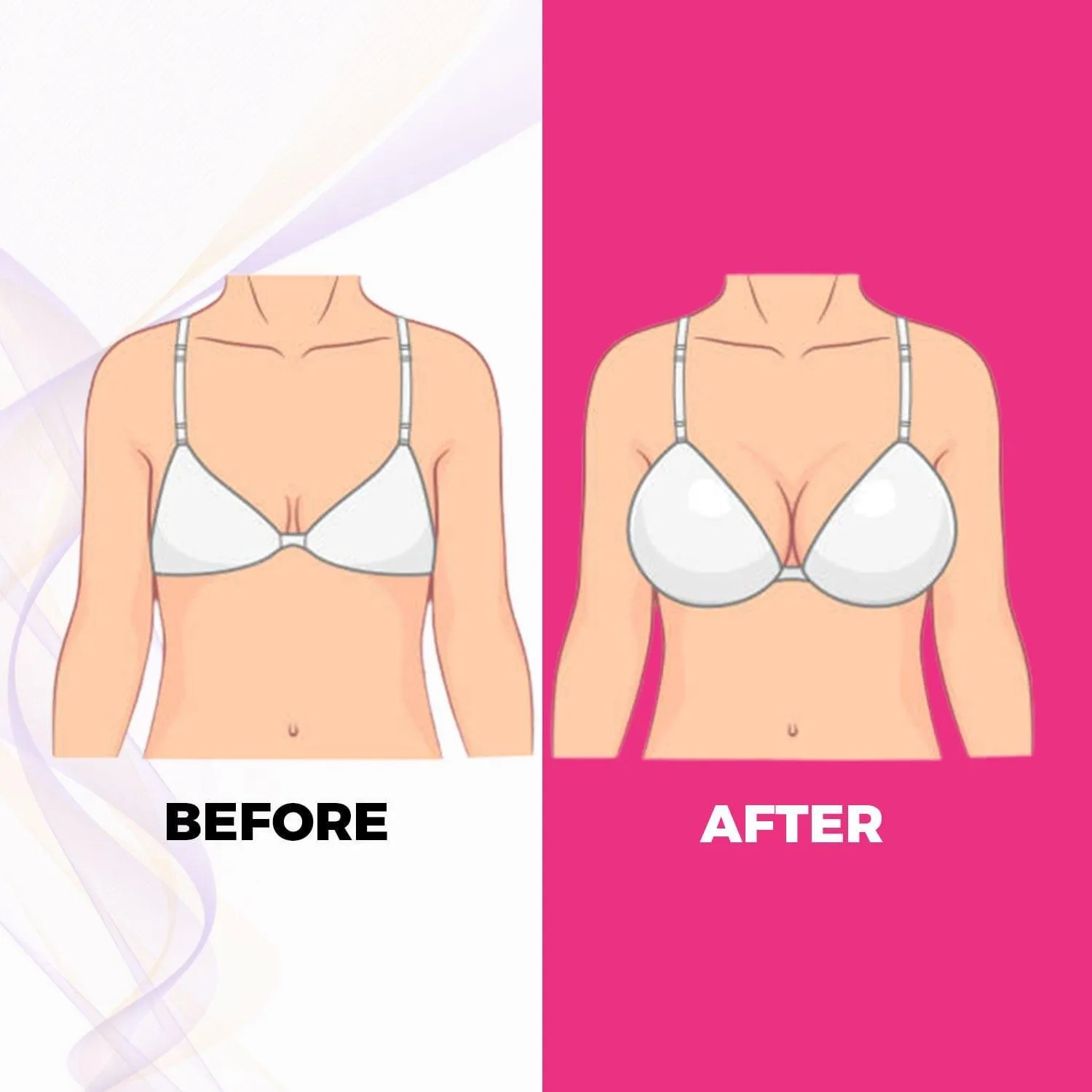Nature Mania Cup Up Cream - Breast Enlargement Cream for Women - 50 gm