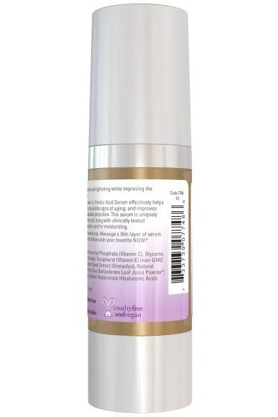 Now Foods Solutions Vitamin C   Ferulic Acid Serum 1 fl oz Liquid