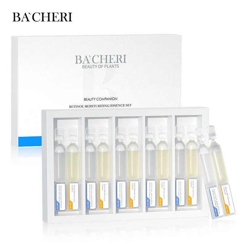 OEM Customized Hot Sale Retinol Peptides Vitamin E & C Anti-Aging Face Serum, Toner & Ampoules for Fine Lines & Wrinkles Removal