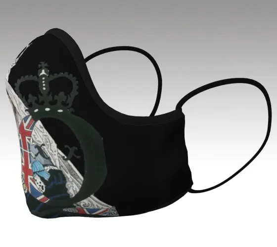 Queen Victoria Decorative Face Covering