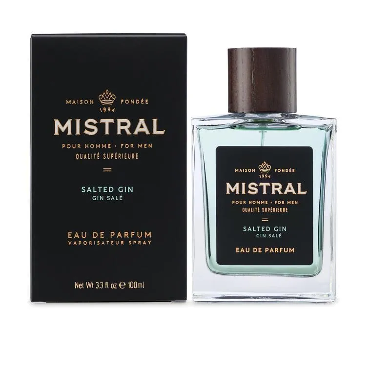 Salted Gin Eau de Parfum for Men, 3.3 Fl. Oz.
