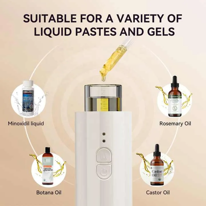 Scalp Castor Oil Applicator Massager Hair-أداة تدليك فروة الرأس